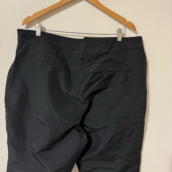 Lands' End Squall Waterproof Insulated Snow Pant Black Winter Snowboard Ski-1X - Picture 7 of 11